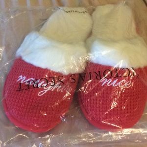 NIB Victoria’s Secret Naughty and Nice Slippers